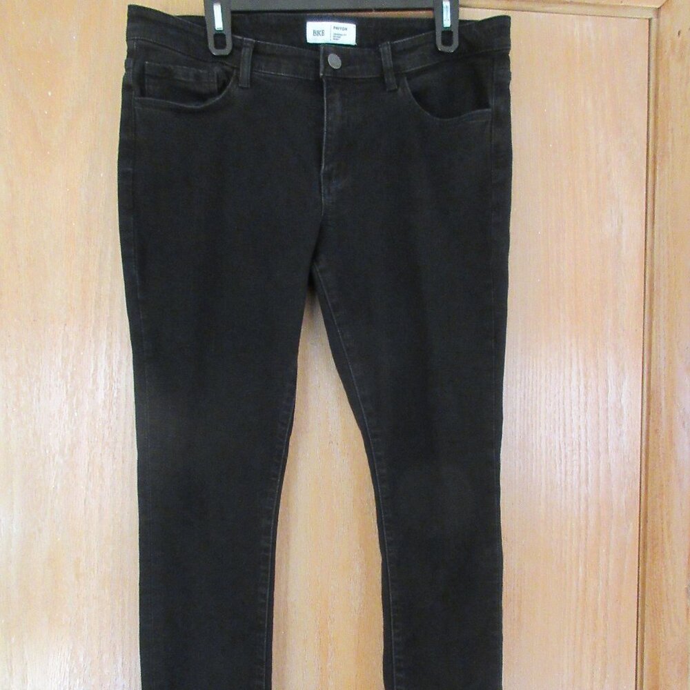 BKE Jeans- Payton-Universal Fit-Mid Rise-Skinny-Black 32 X 29.5